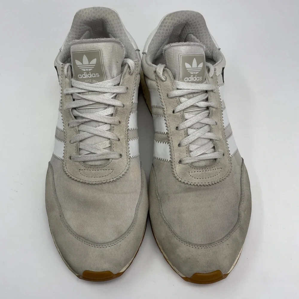 Adidas I-5923 Runner Mens 12 Crystal White Gum Boost Sneakers Comfy B42224‎ 2017